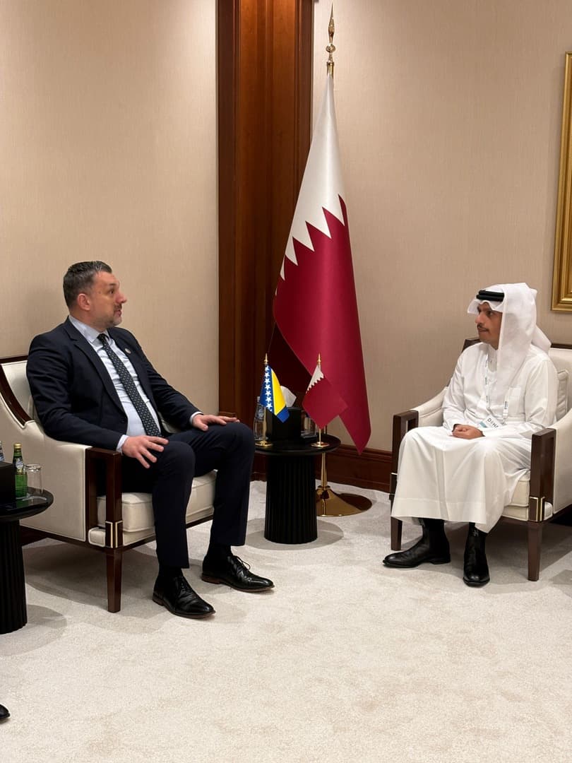 Konaković razgovarao s premijerom Katara - slika 1