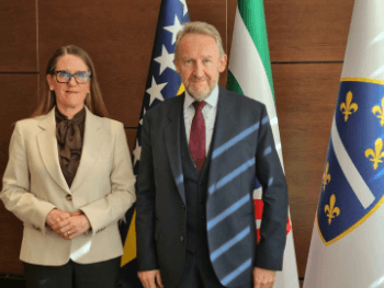 Izetbegović s ambasadoricom Švedske: Potpuno stao put BiH k EU