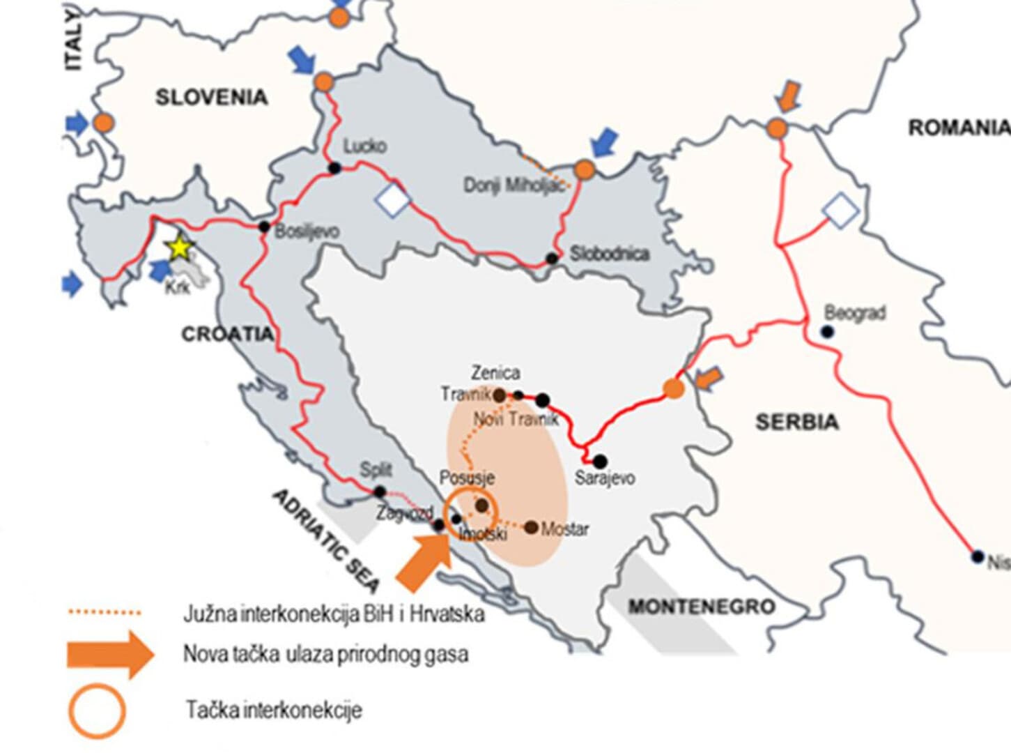 Južna interkonekcija: Hrvatska i BiH dijele imovinu - slika 1